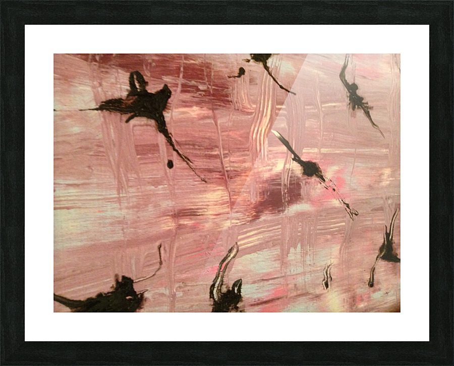Black birds Picture Frame print