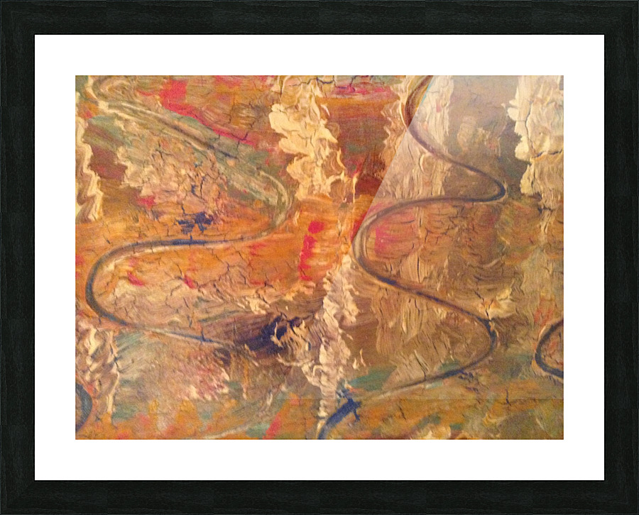 Sound waves.                                 Picture Frame print
