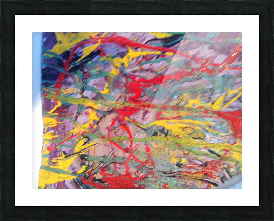 Vibrations Picture Frame print