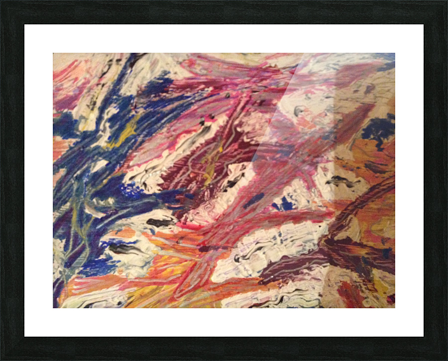 Rock. Art Picture Frame print