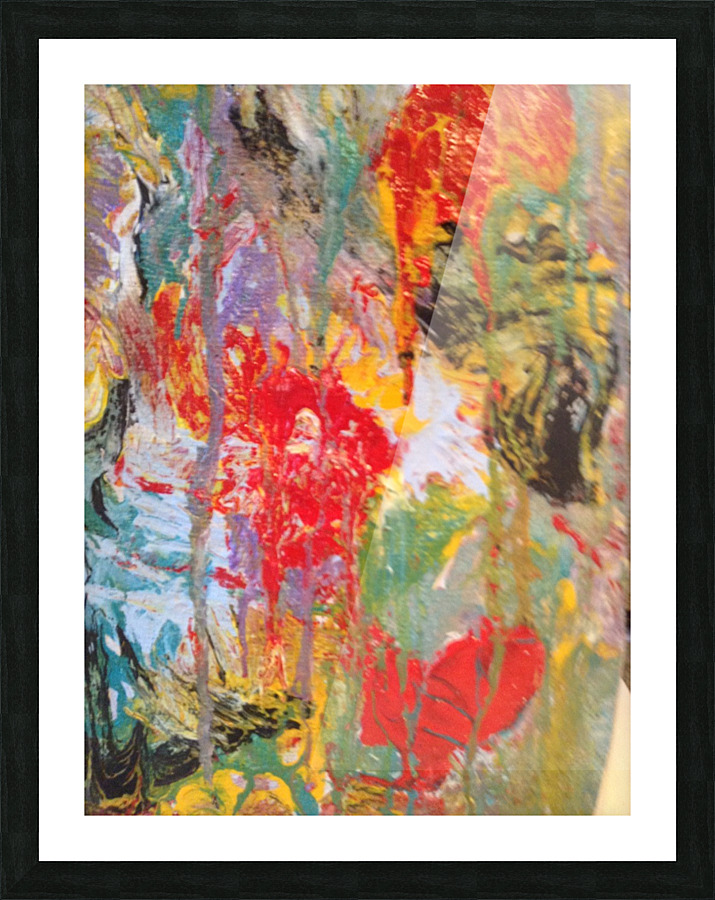 Prehistoric jungle.                                Picture Frame print