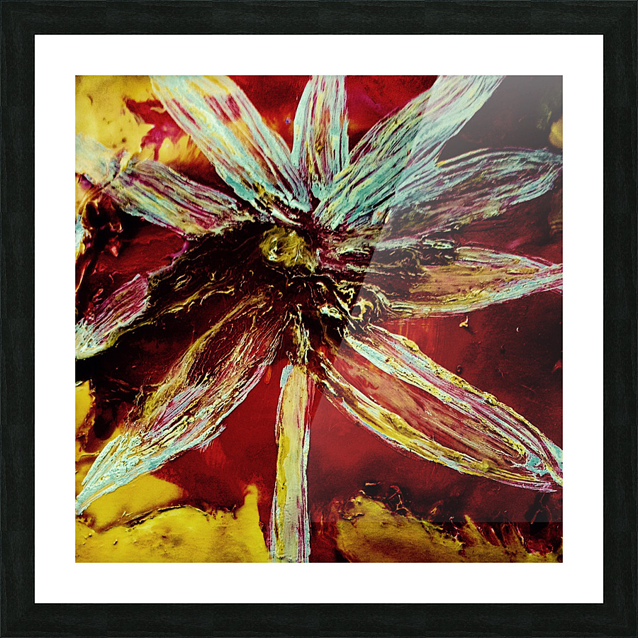 Wild dahlia  Picture Frame print