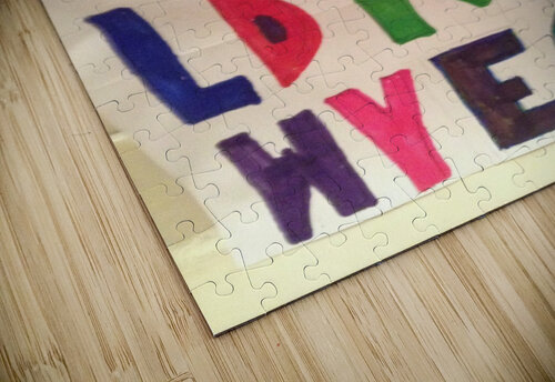 Inspirational.                           Texture and colour puzzle