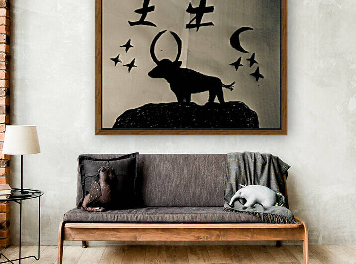              Year of the ox.                               by Texture and colour
