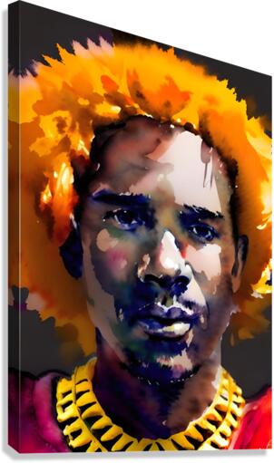 I Am A Warrior Canvas Print