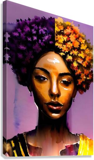 African Blossom Canvas Print
