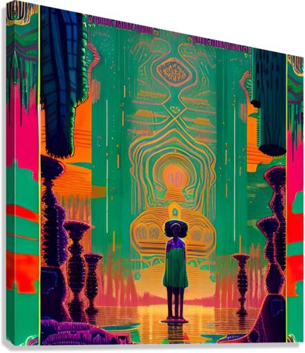 Magenta Palace Canvas Print