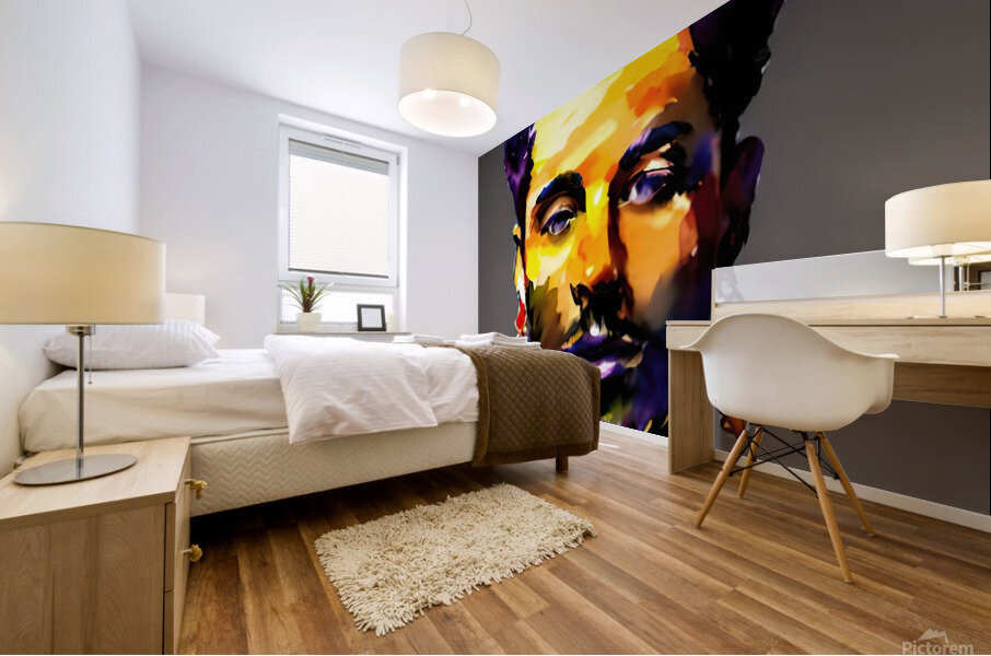 Purple Majesty  Mural print