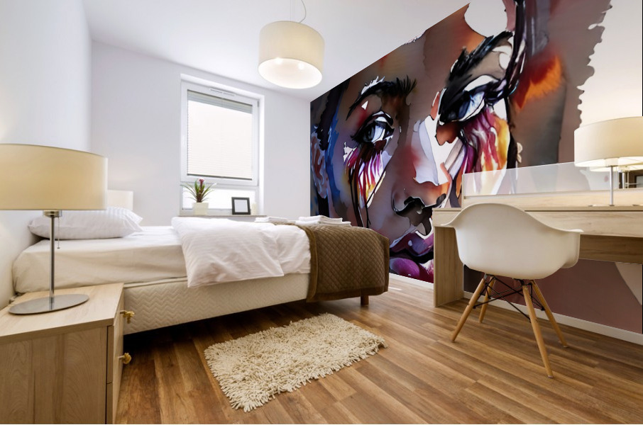 Unresolved Memories  Mural print