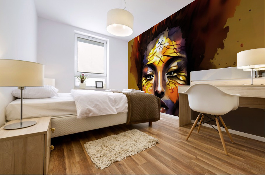 Fury  Mural print