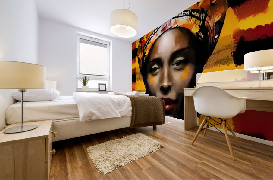 Queen Mother Mural print