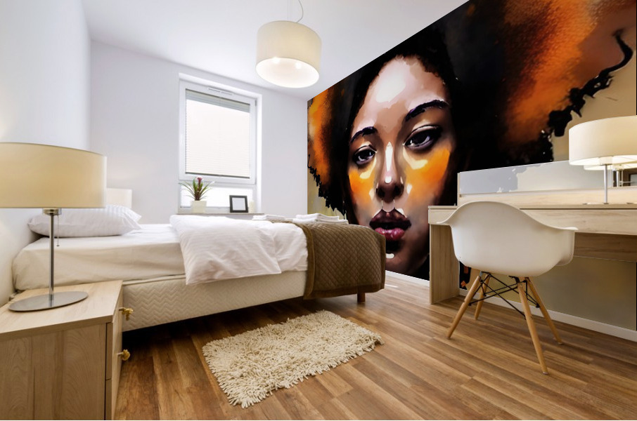 Warrior Princess Mural print