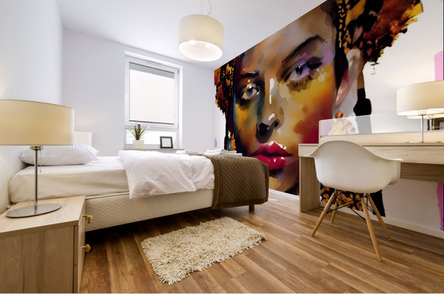 Courageous Mural print