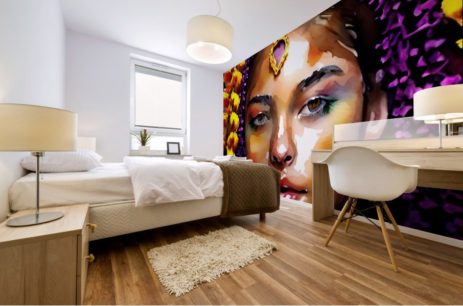 Unveiled Mural print