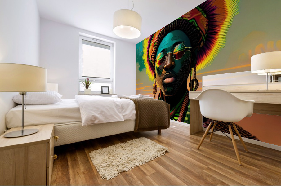 Reflection Mural print