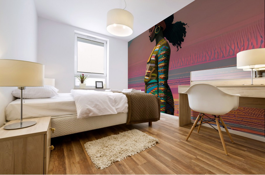 Contemplation Mural print