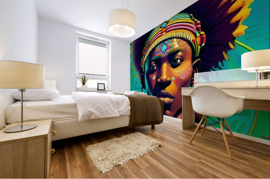 Restored Mural print