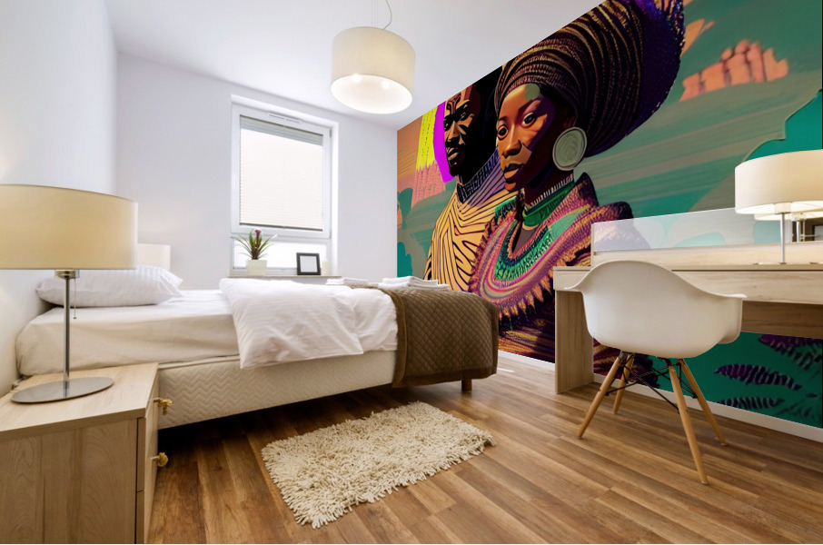 Golden Dome Mural print