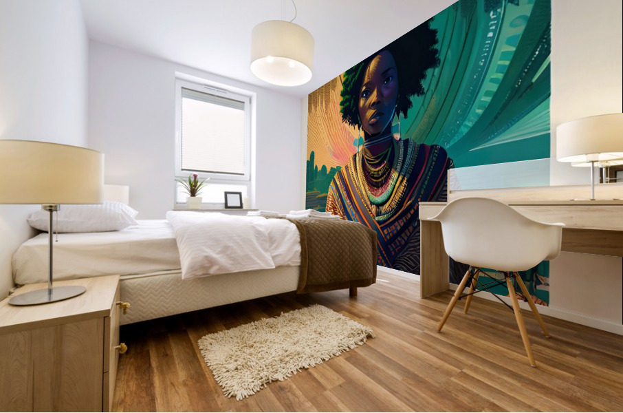 Swirl Mural print