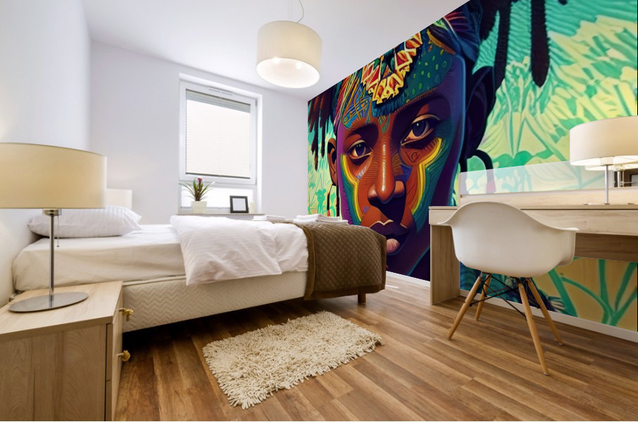 Junior Warrior  Mural print