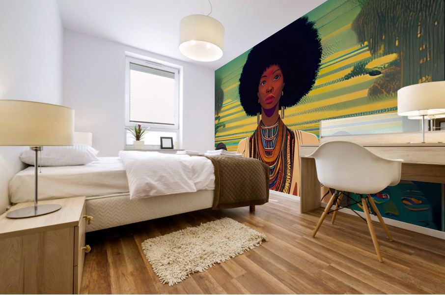 Homage Mural print