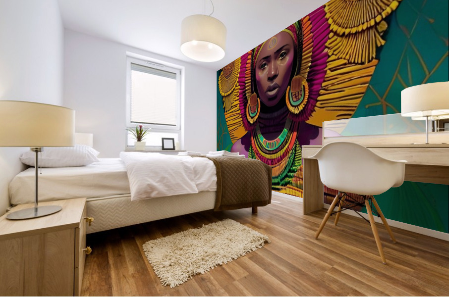 Statuesque  Mural print