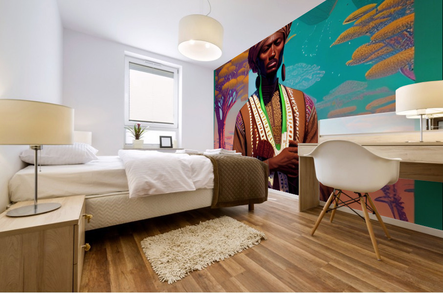 Prayer Warrior Mural print