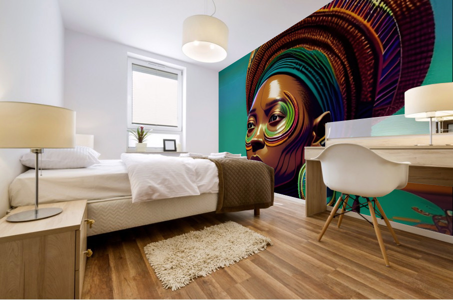 Indomitable Mural print