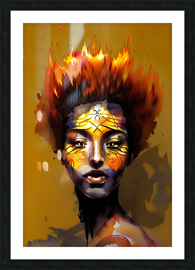 Fury  Picture Frame print
