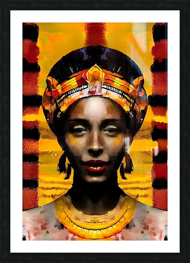 Queen Mother Picture Frame print