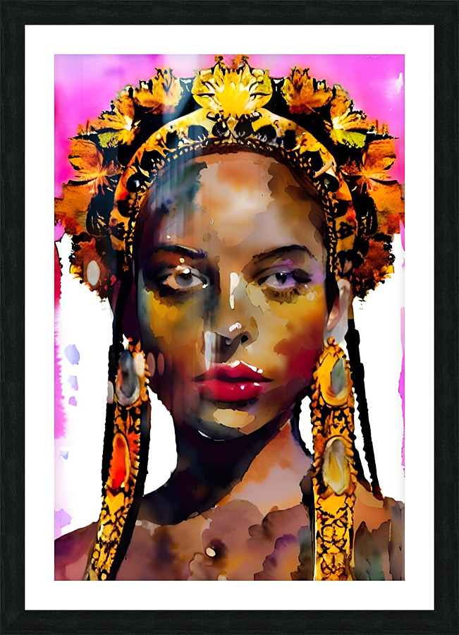 Courageous Picture Frame print