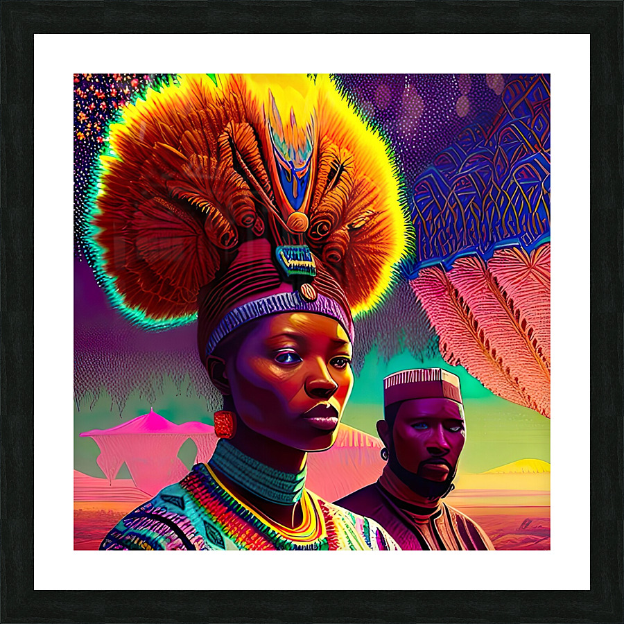 Electrifying  Picture Frame print