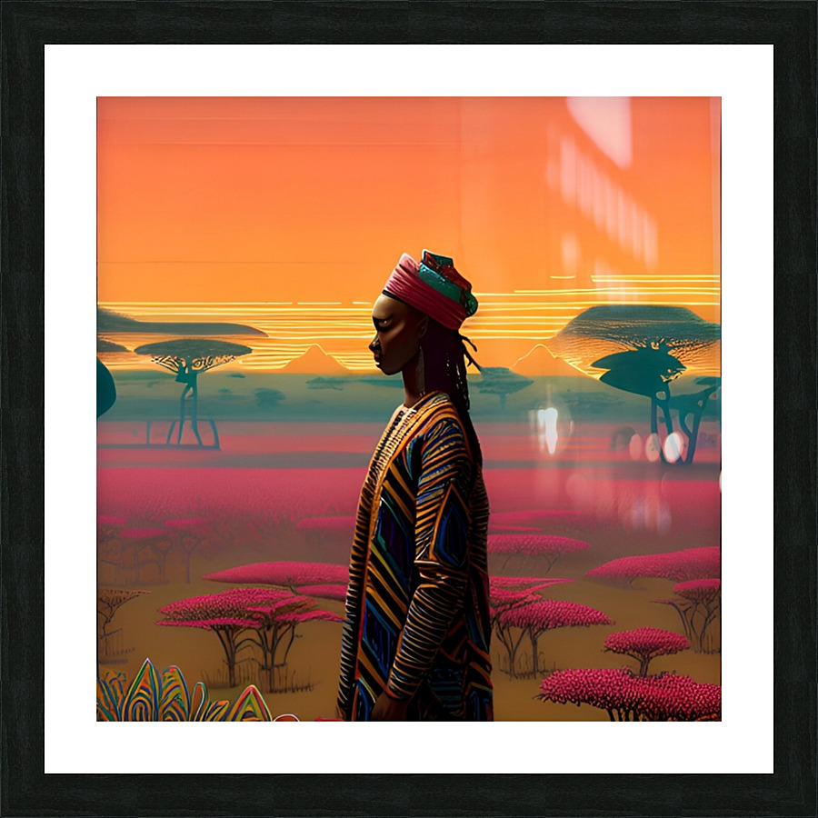 Reflection Picture Frame print
