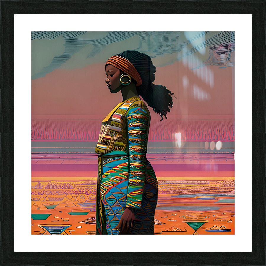 Contemplation Picture Frame print
