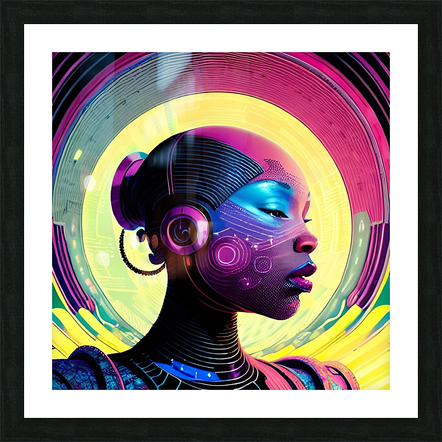 Vortex Picture Frame print