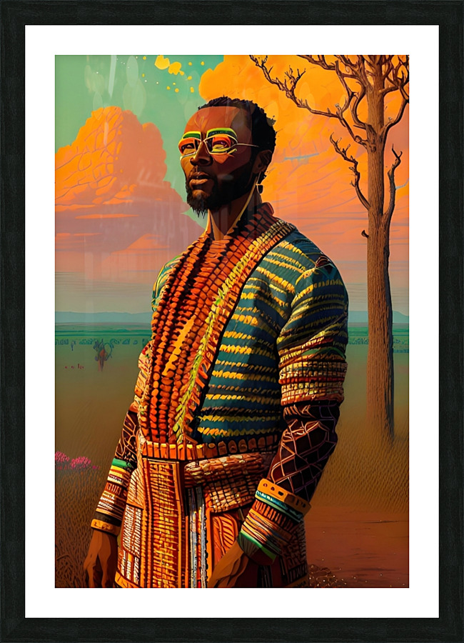 Sunset Picture Frame print
