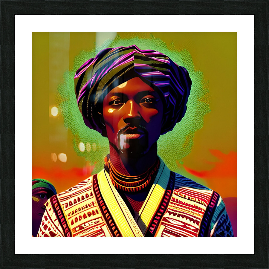 Guru Picture Frame print