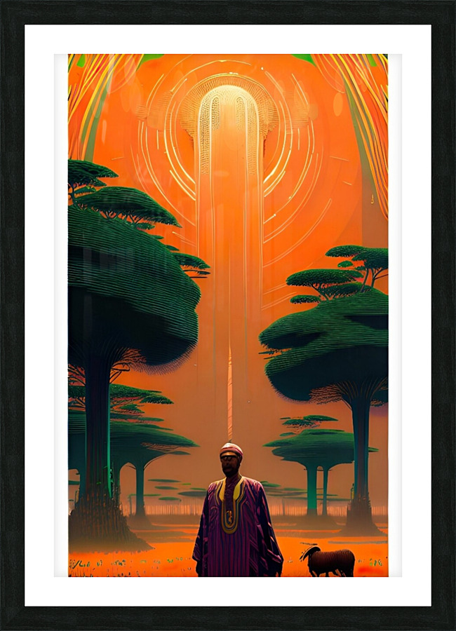 Portal Picture Frame print