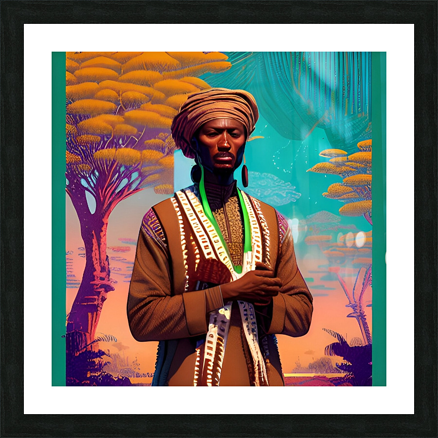 Prayer Warrior Picture Frame print
