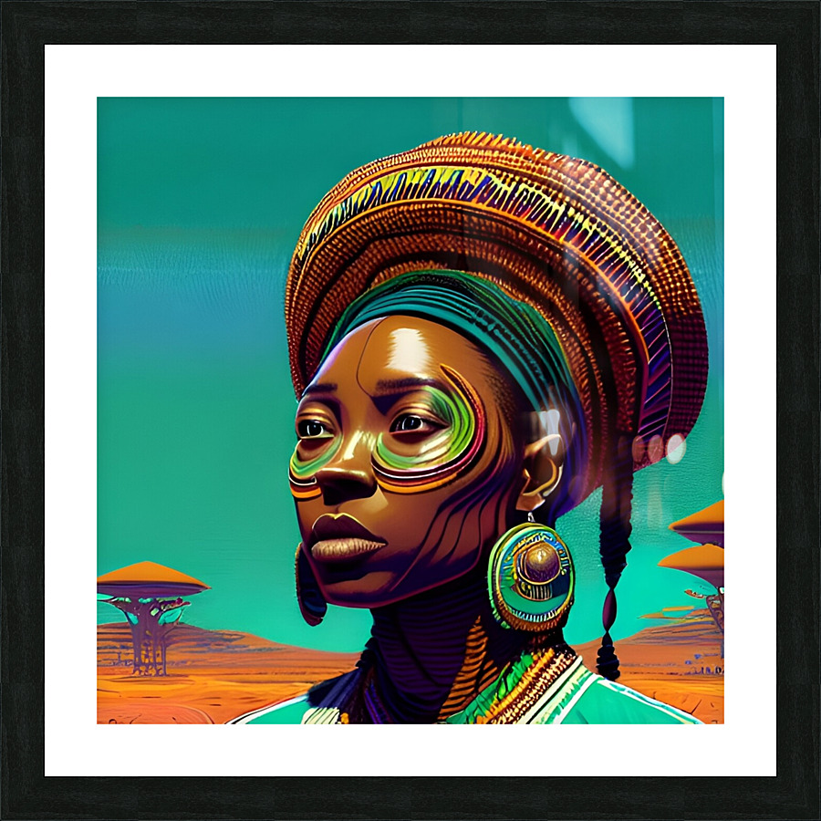 Indomitable Picture Frame print