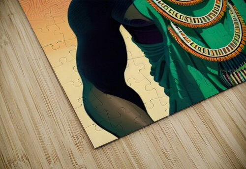 Emerald Warrior MaLi Artworks puzzle