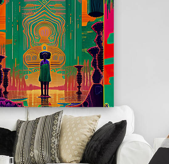 Magenta Palace by MaLi Artworks