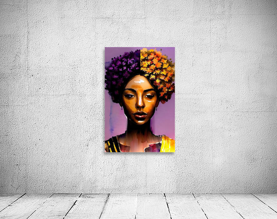 African Blossom Wall Preview