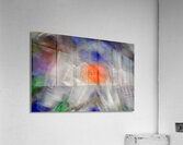 Wine Bottle Wall Acrylic Print