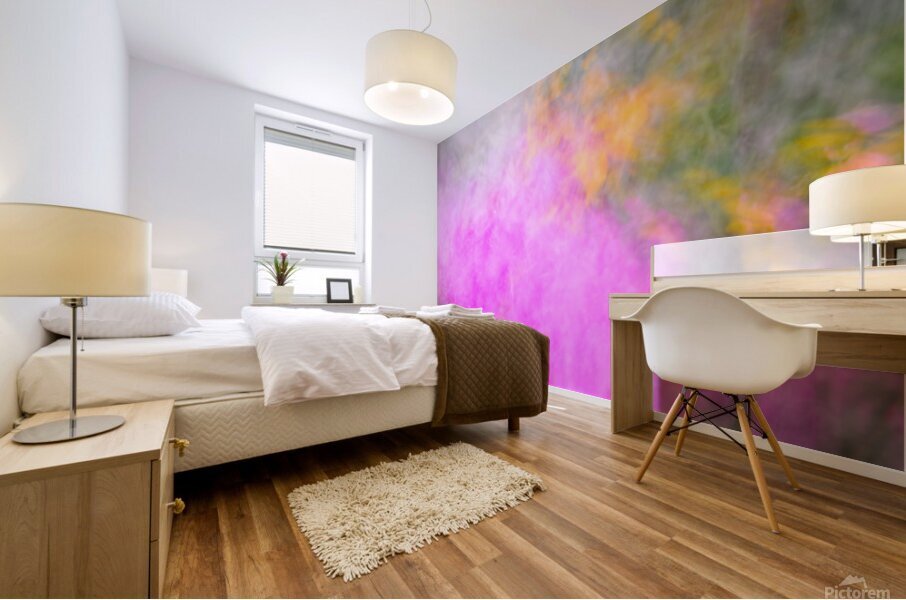 Flower Bed Mural print