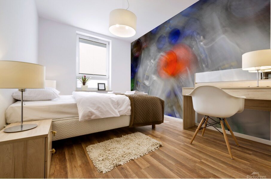 Wine Bottle Wall Mural print
