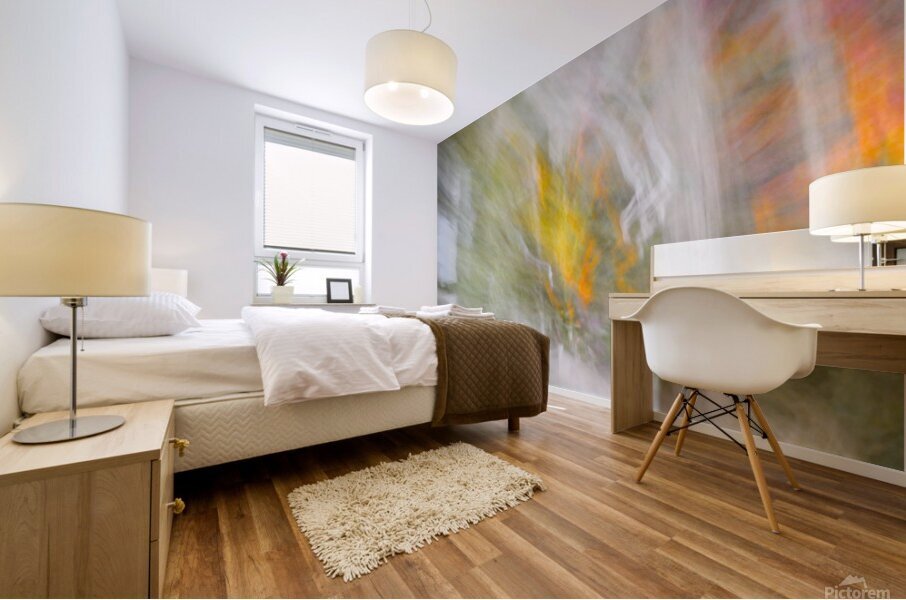 Window Reflection Mural print