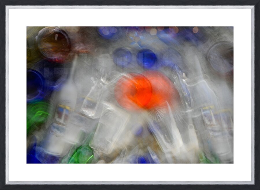 Wine Bottle Wall Picture Frame print