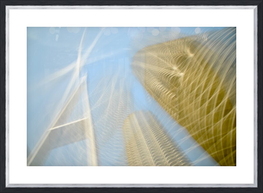 Marina Towers Picture Frame print