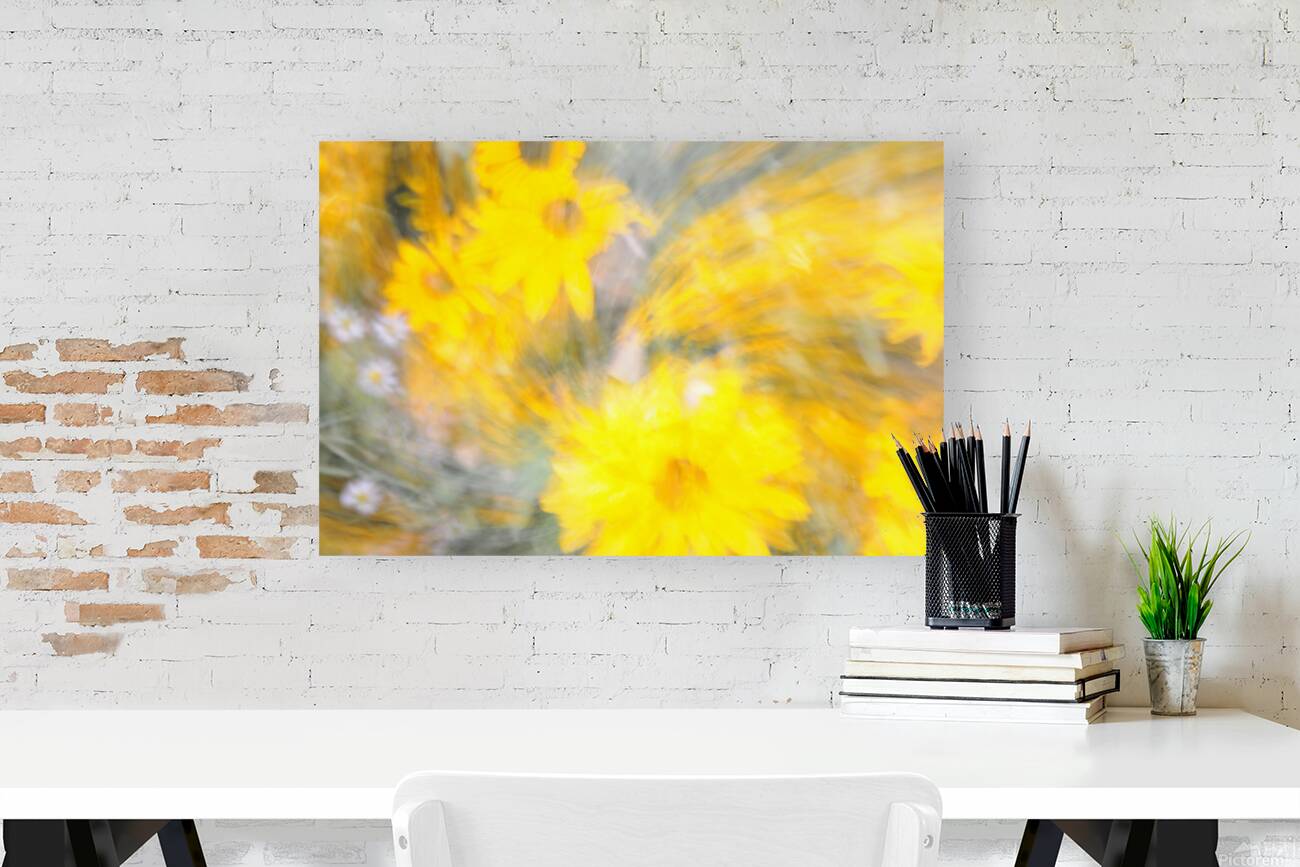 Yellow Flowers Reproduction